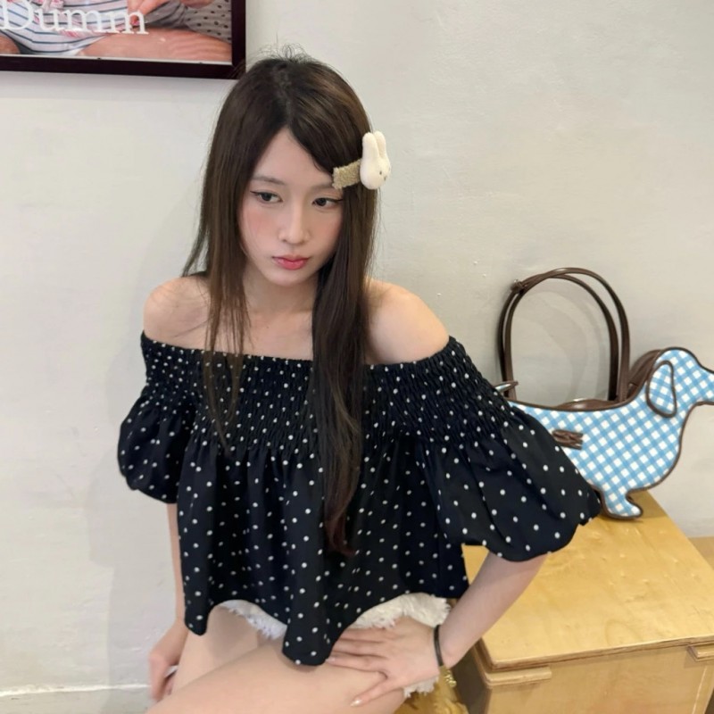 Chloe Polka Dot Top